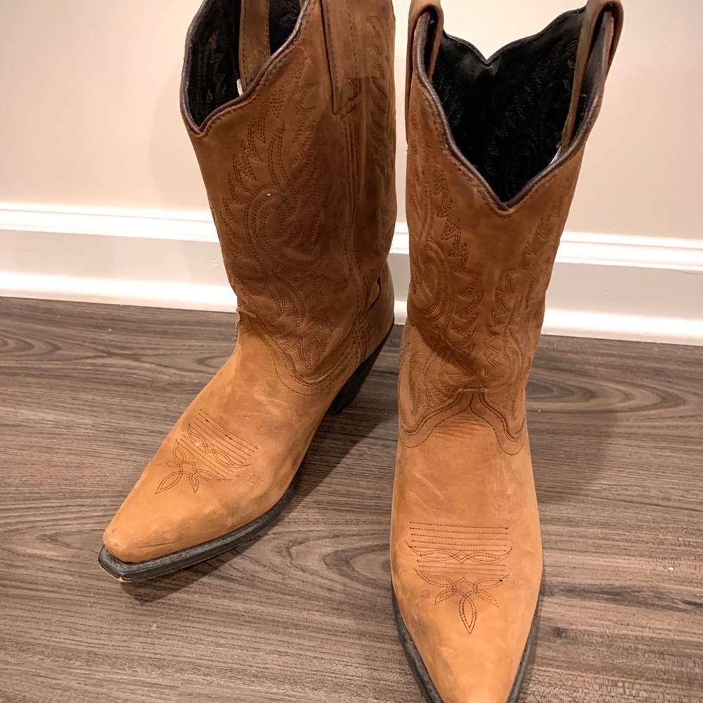 Women’s Leather Cowboy Boots